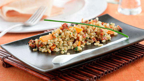 Trigo sarraceno: Salteado con verduras y aceite de coco