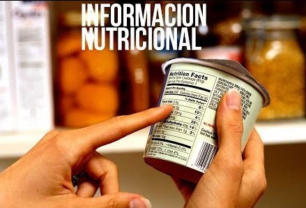 Información Nutricional Etiquetas
